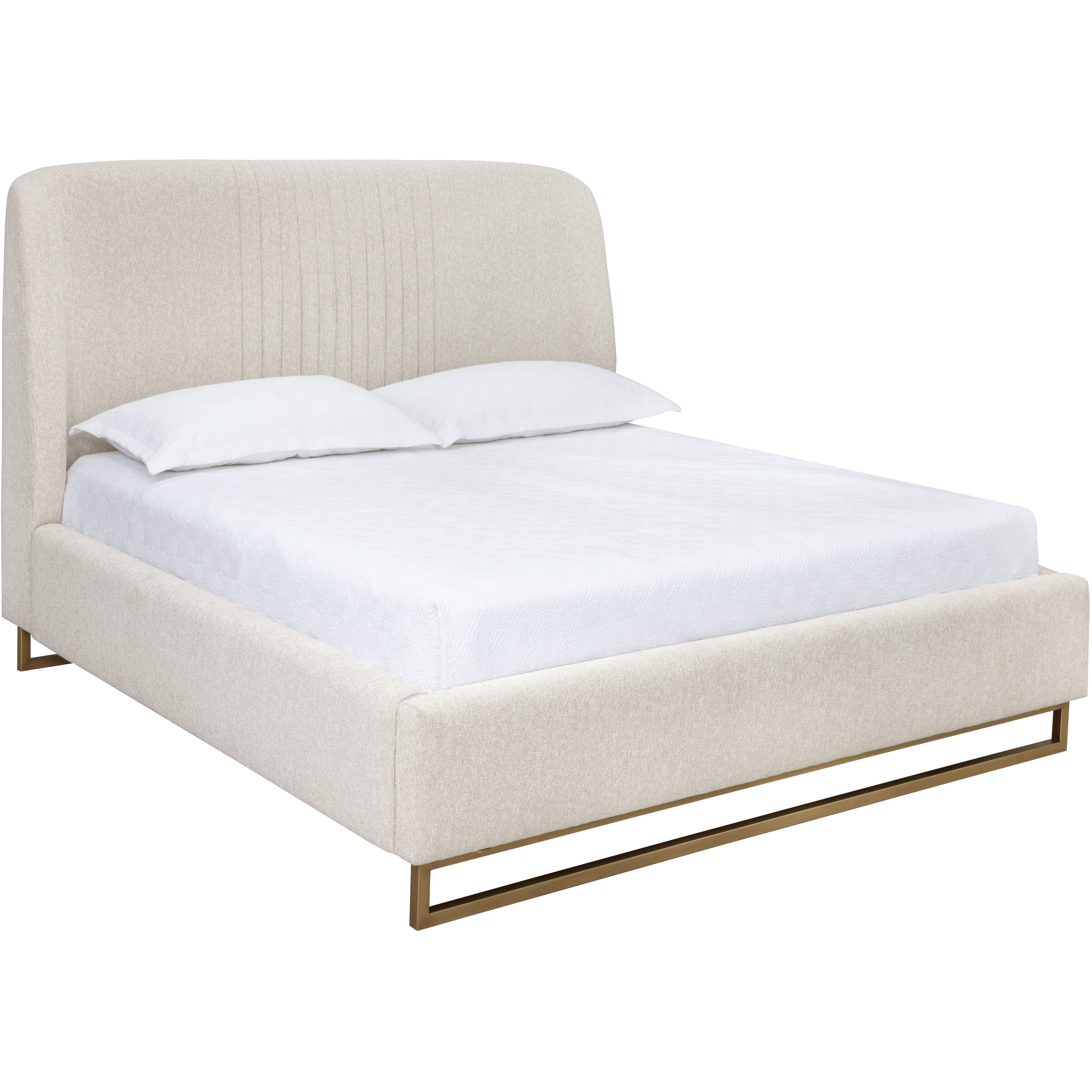 Nevin Dove Cream Bed, King